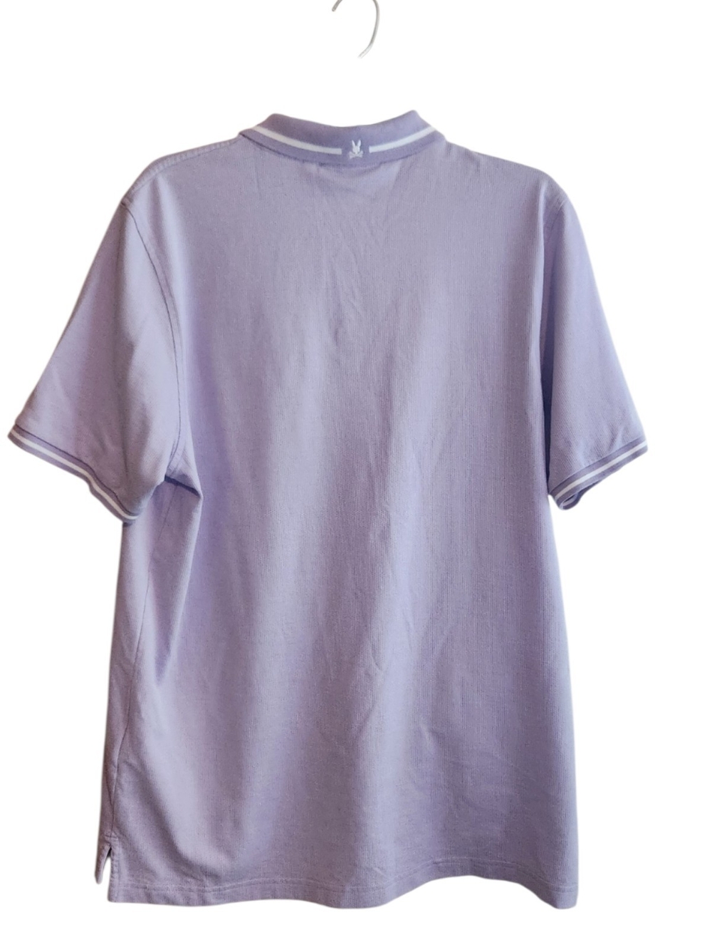 Psycho Bunny Digital Lavender Warsaw Polo with Embroidered Bunny Logo - Picture 2 of 4
